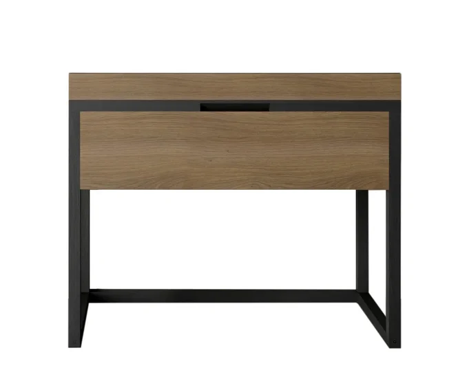 MF FRAME BAZA 1S 1000X456X830 LEMN MASIV STEJAR GRI FOFI 02/ PAL FURNIRUIT STEJAR 5443